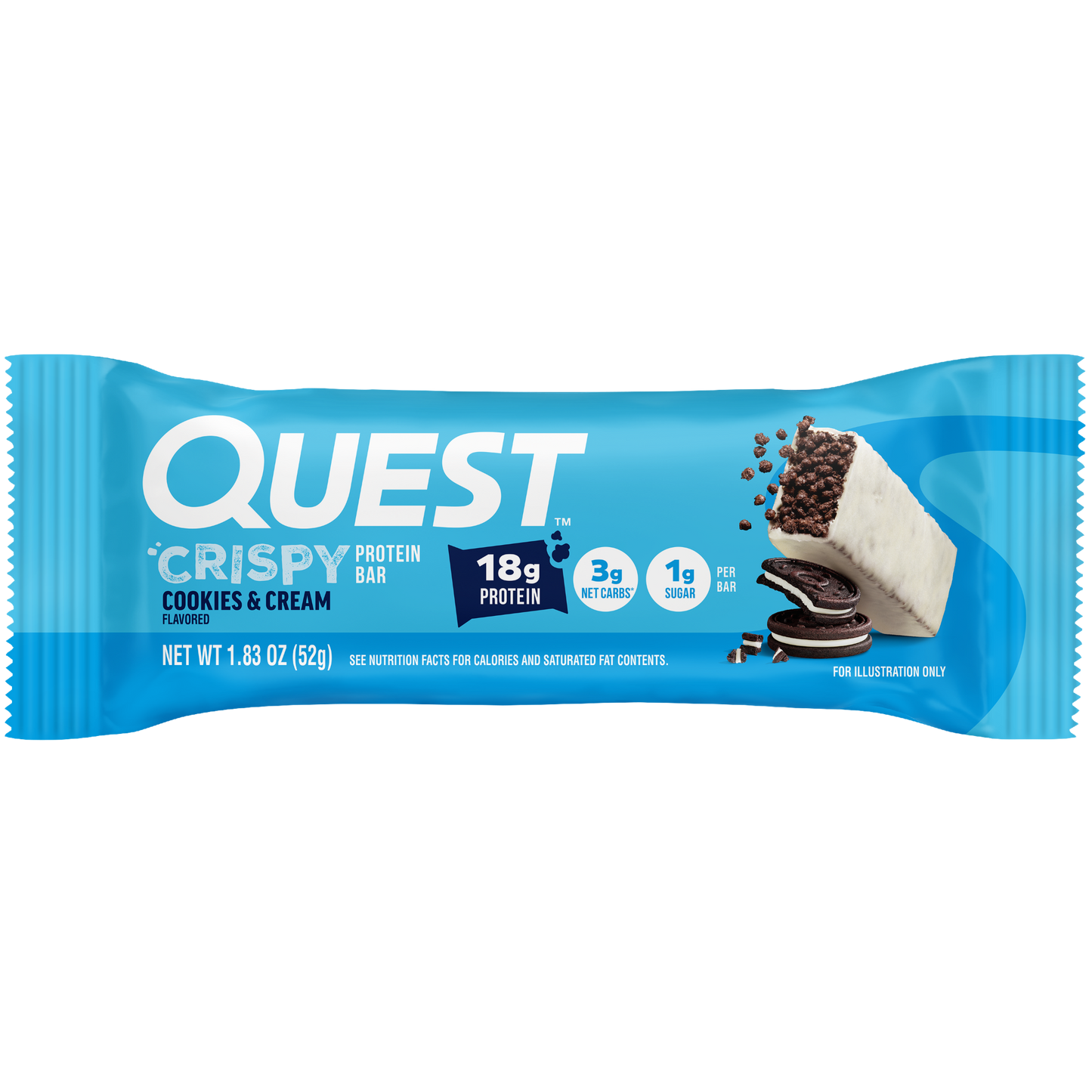 cookies-and-cream-crispy-hero-protein-bars-x9 400110_QN_USA_Pkg_Crispy_ProteinBar_CAC_Wrapper_3D_Front_Force.png